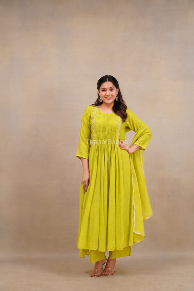 Anarkali Dupatta Set
