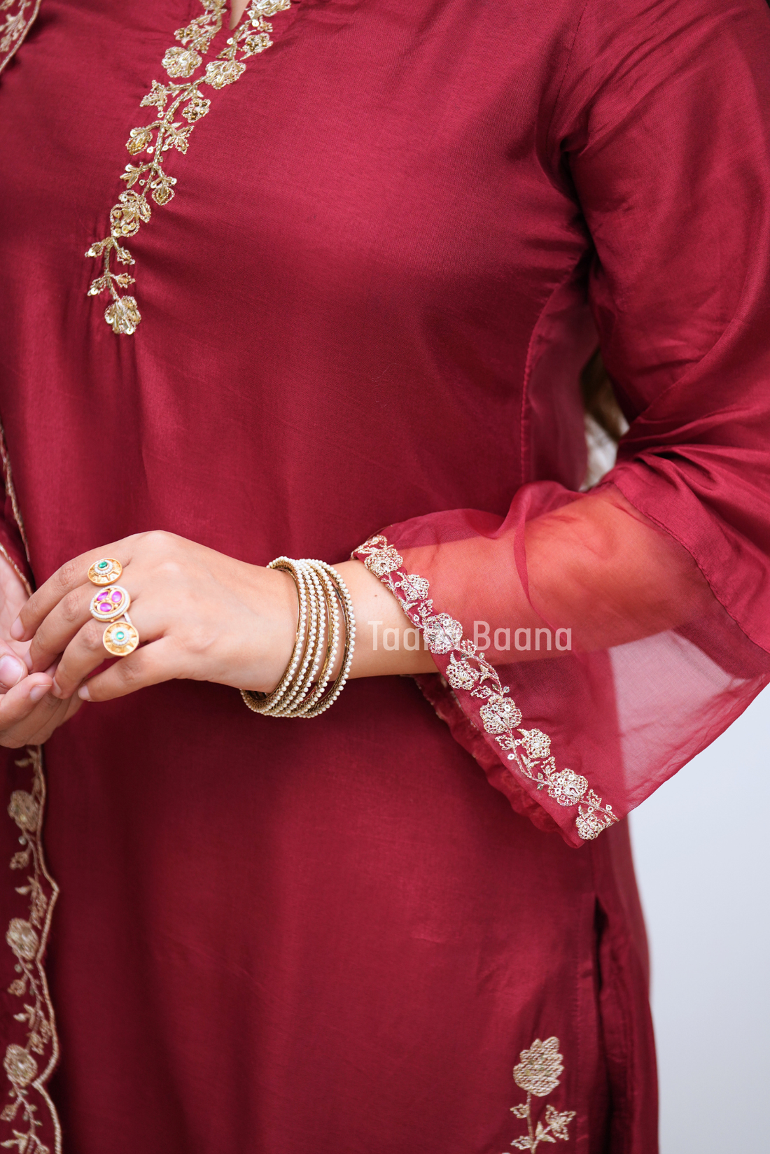 Dupatta Pant Set