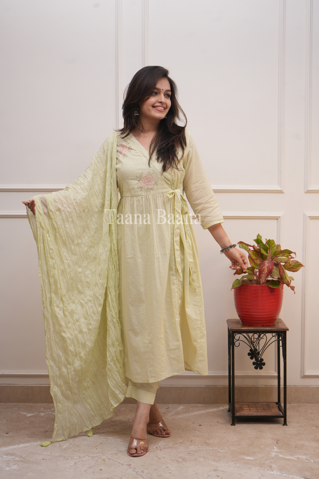 Dupatta Pant Set