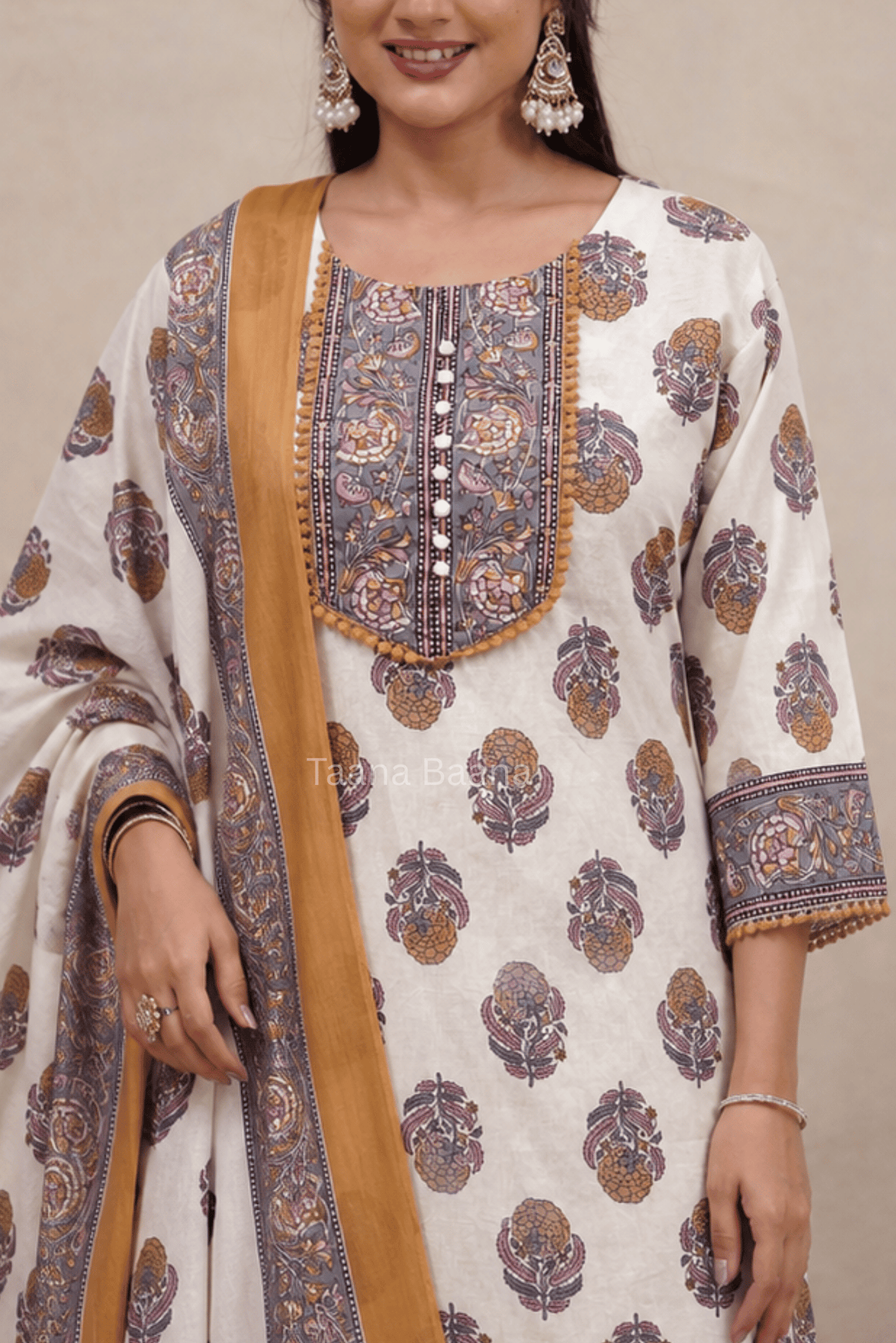 Dupatta Pant Set