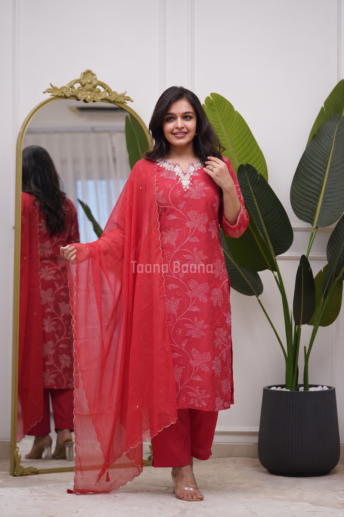 Dupatta Pant Set