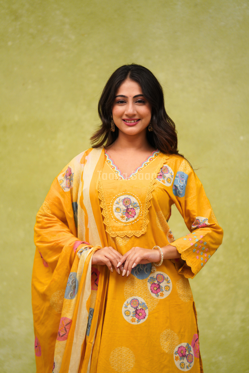 Dupatta Pant Set