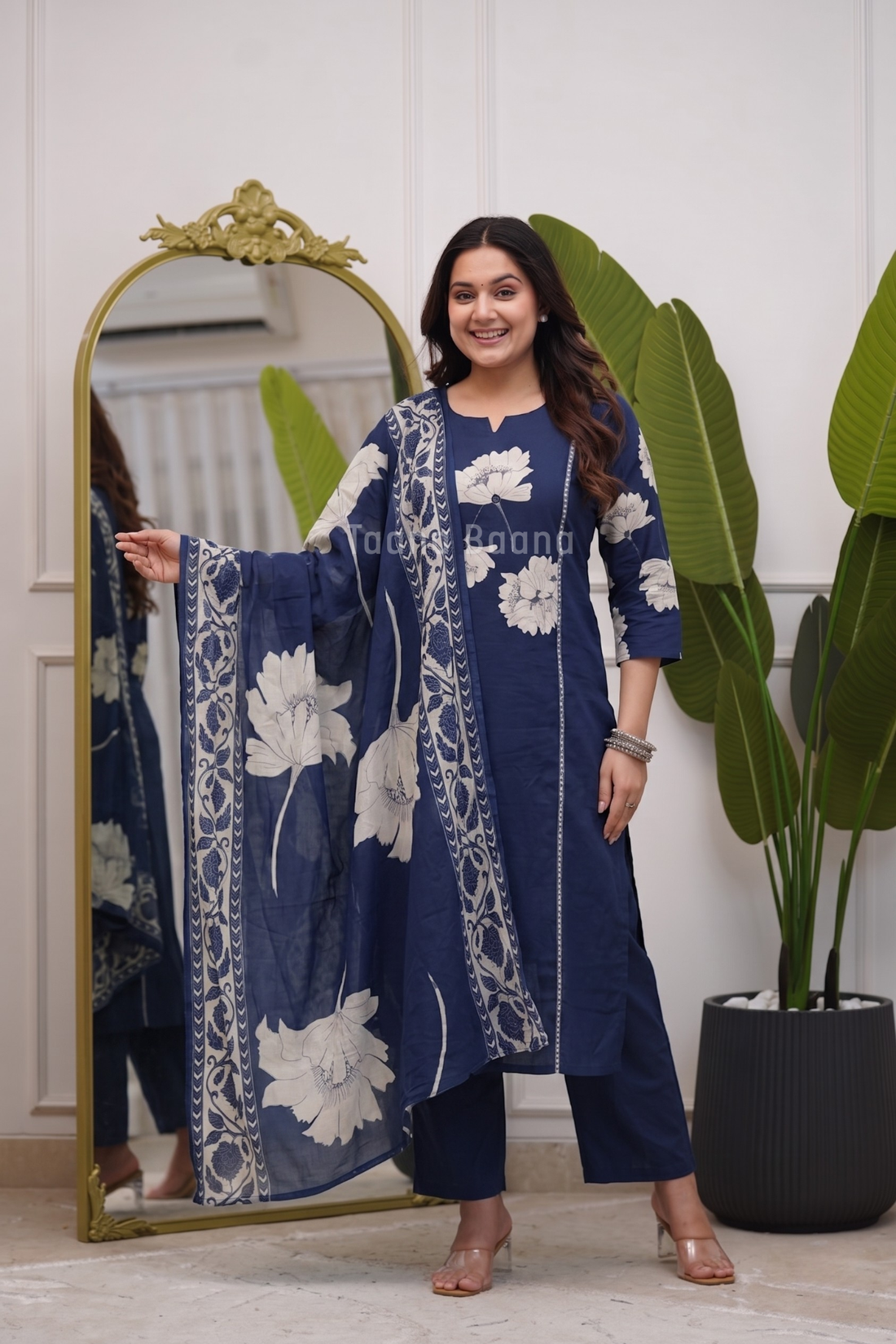 Dupatta Pant Set