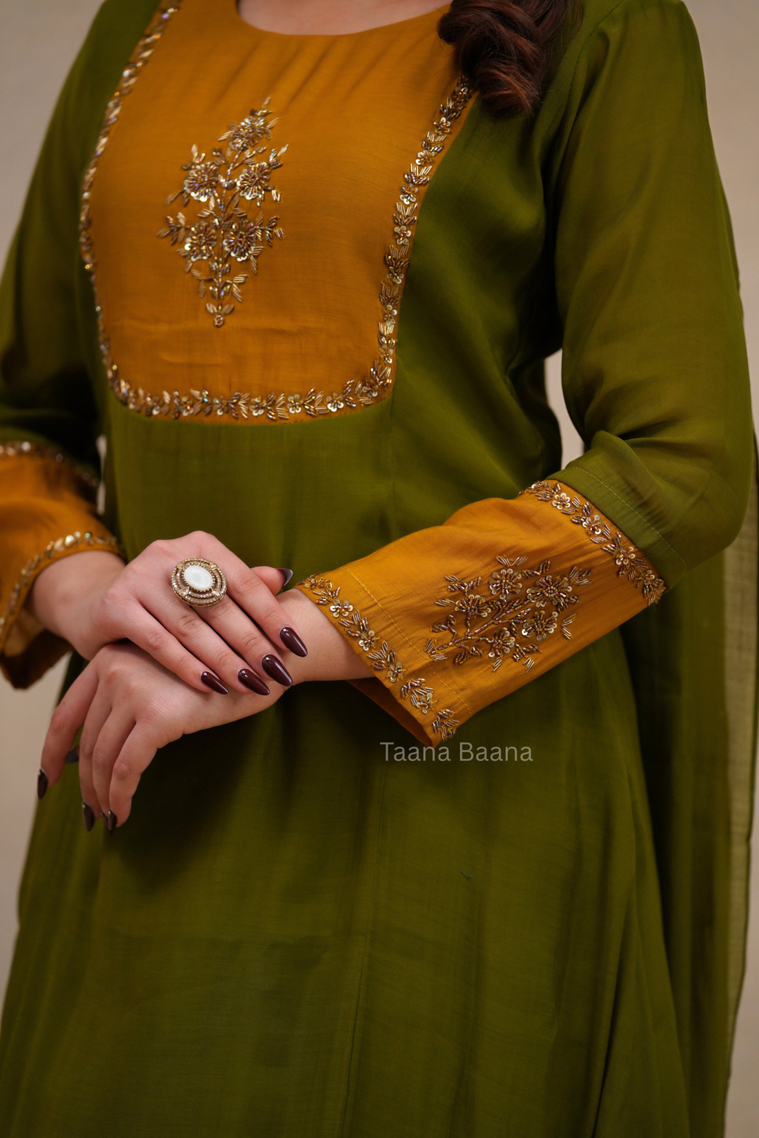 Dupatta Pant Set