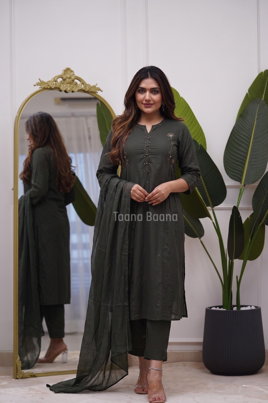 Dupatta Pant Set