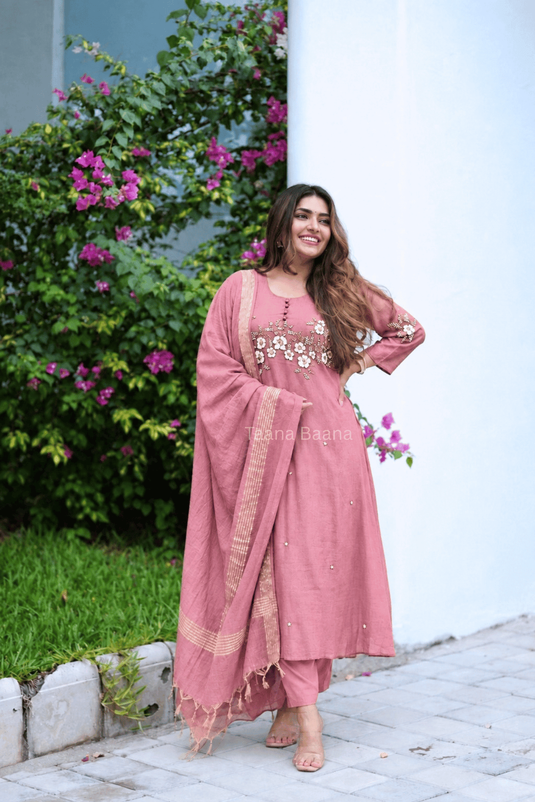 Dupatta Pant Set