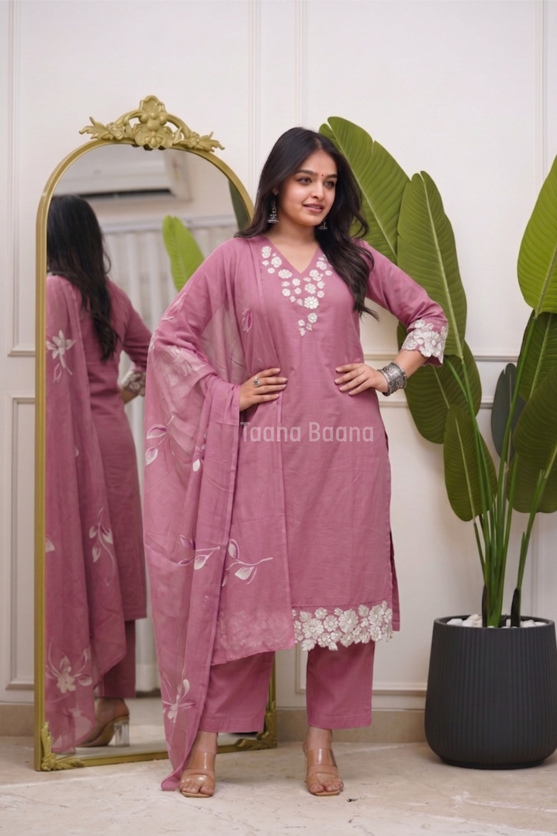Dupatta Pant Set