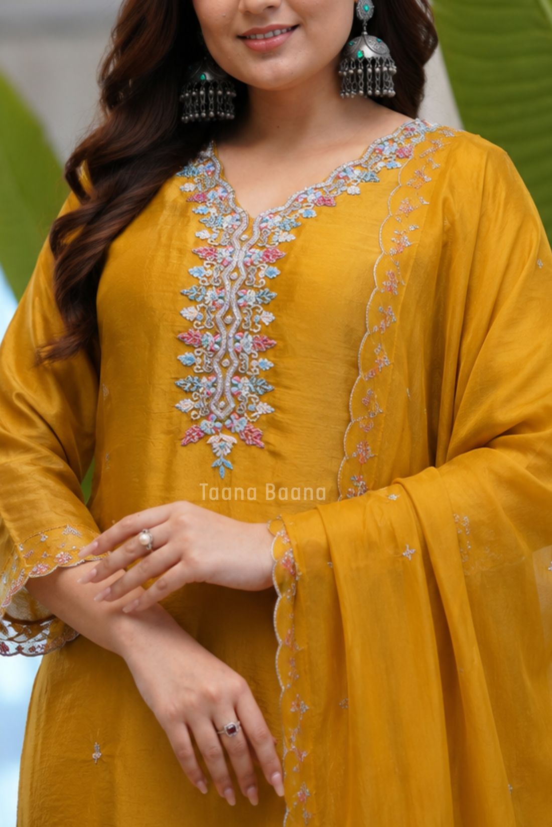 Dupatta Pant Set
