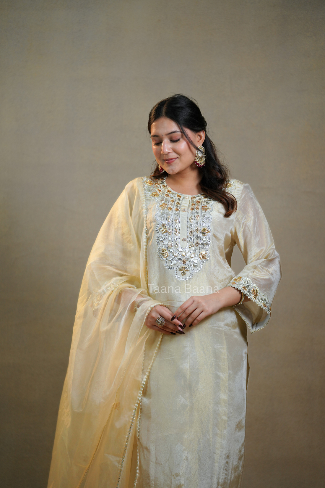 Dupatta Pant Set