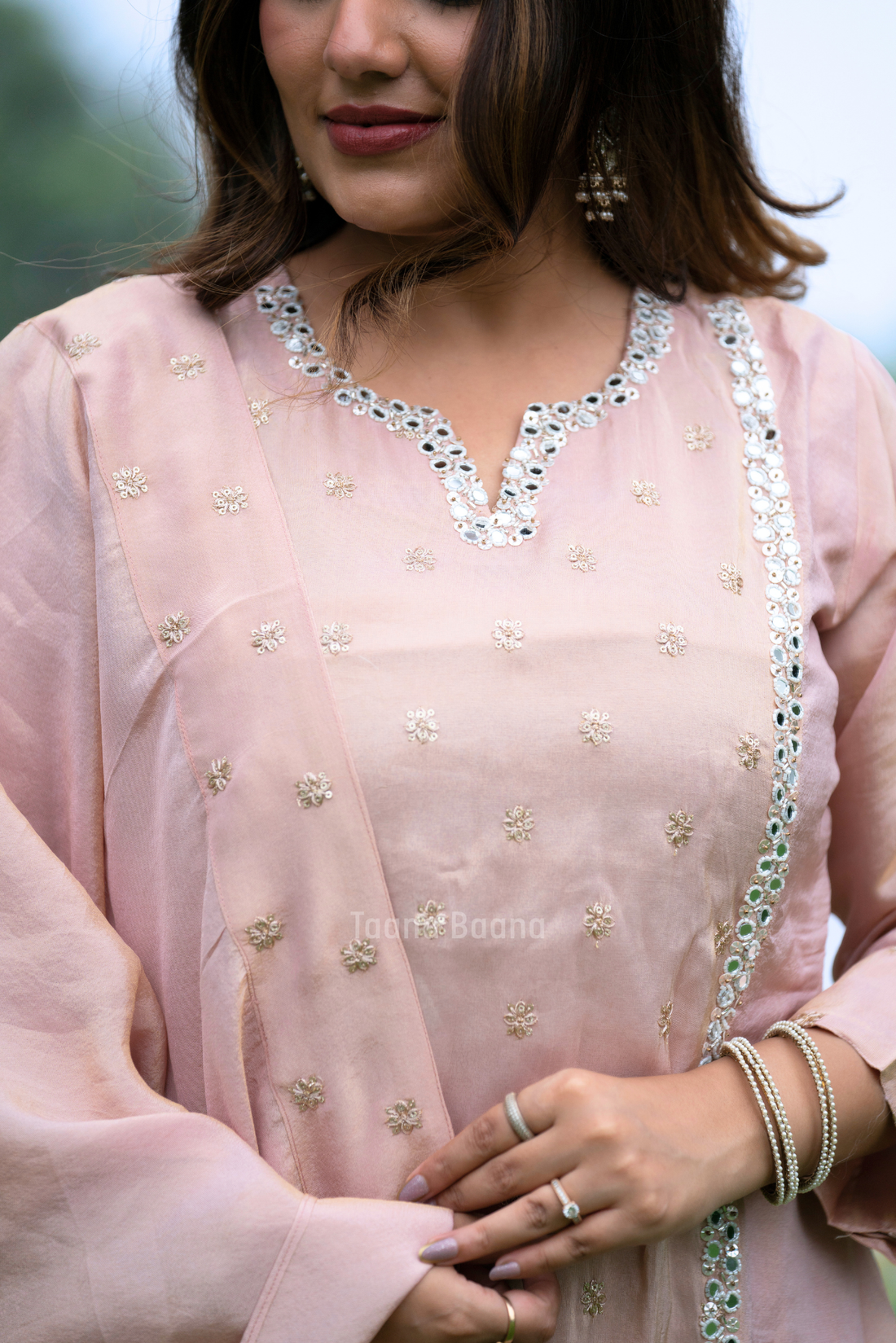 Dupatta Plazo Set