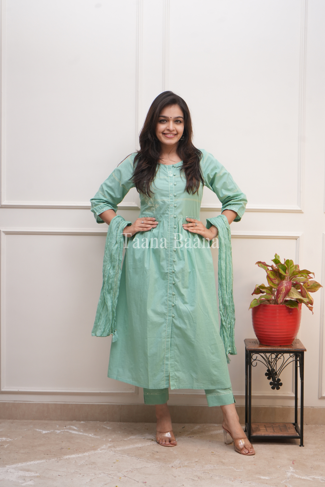 Dupatta Pant Set