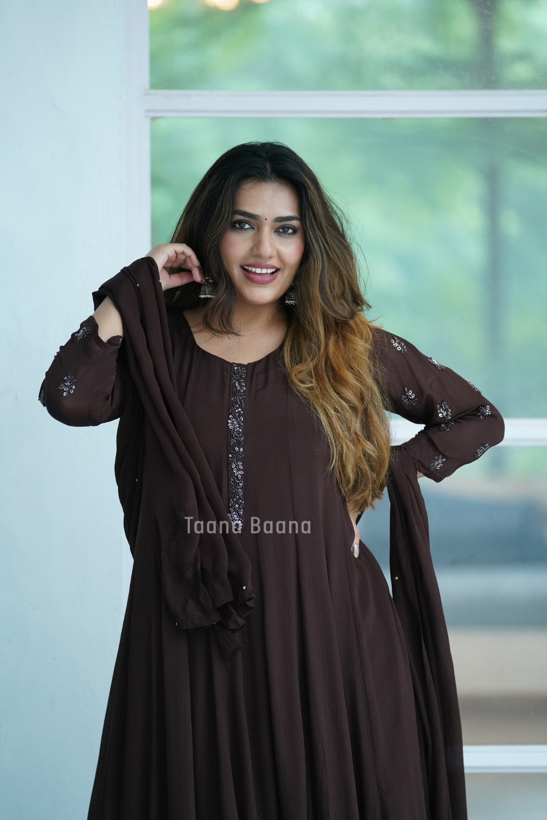 Anarkali Duppata Suit