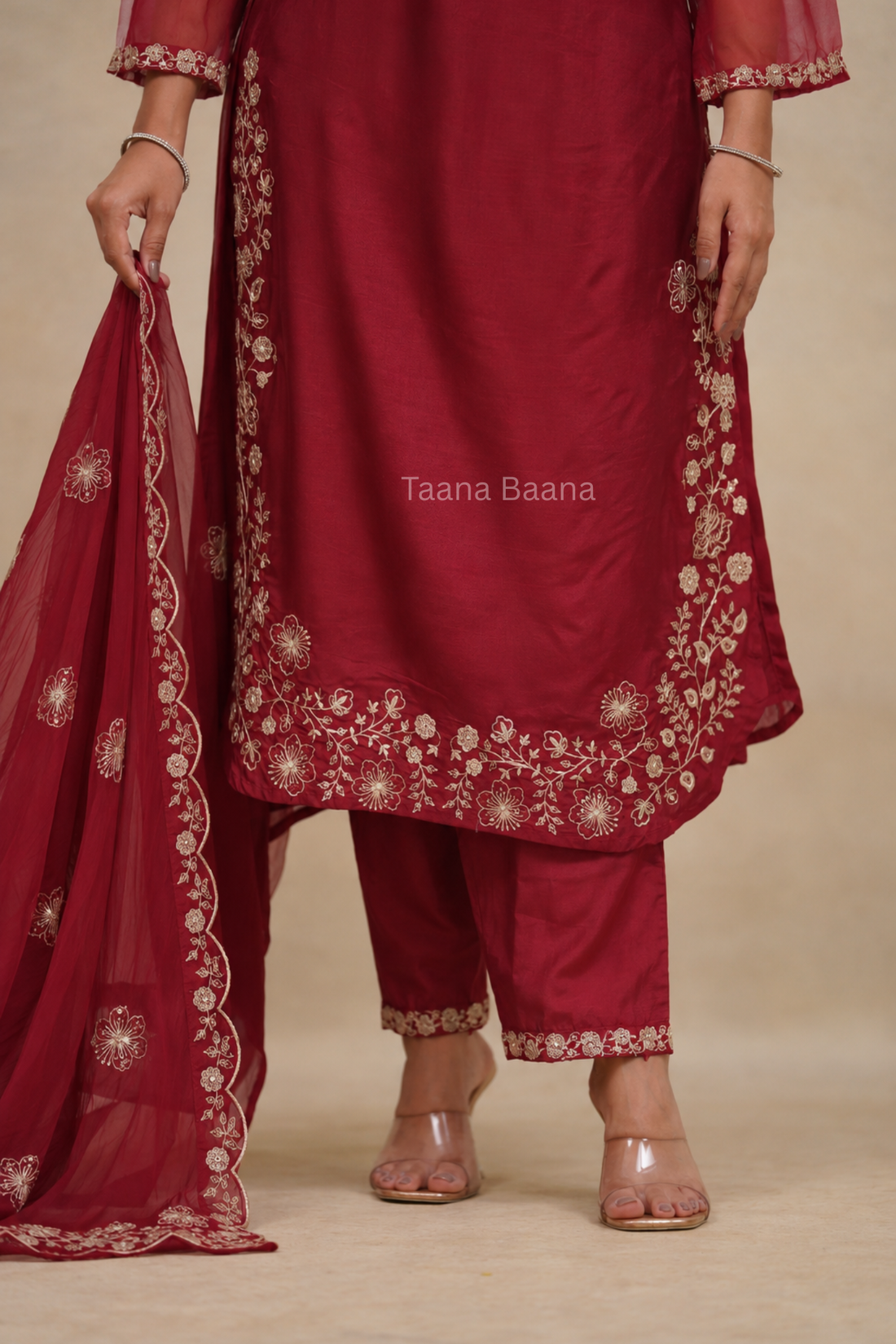 Dupatta Pant Set