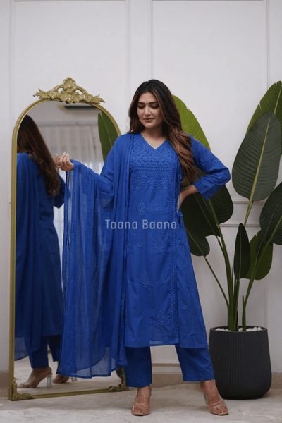 Dupatta Pant Set