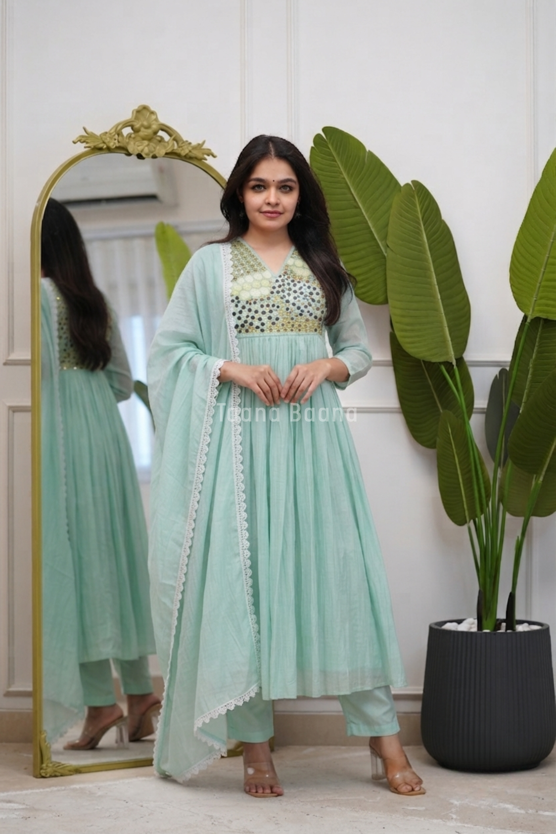 Anarkali Dupatta Suit
