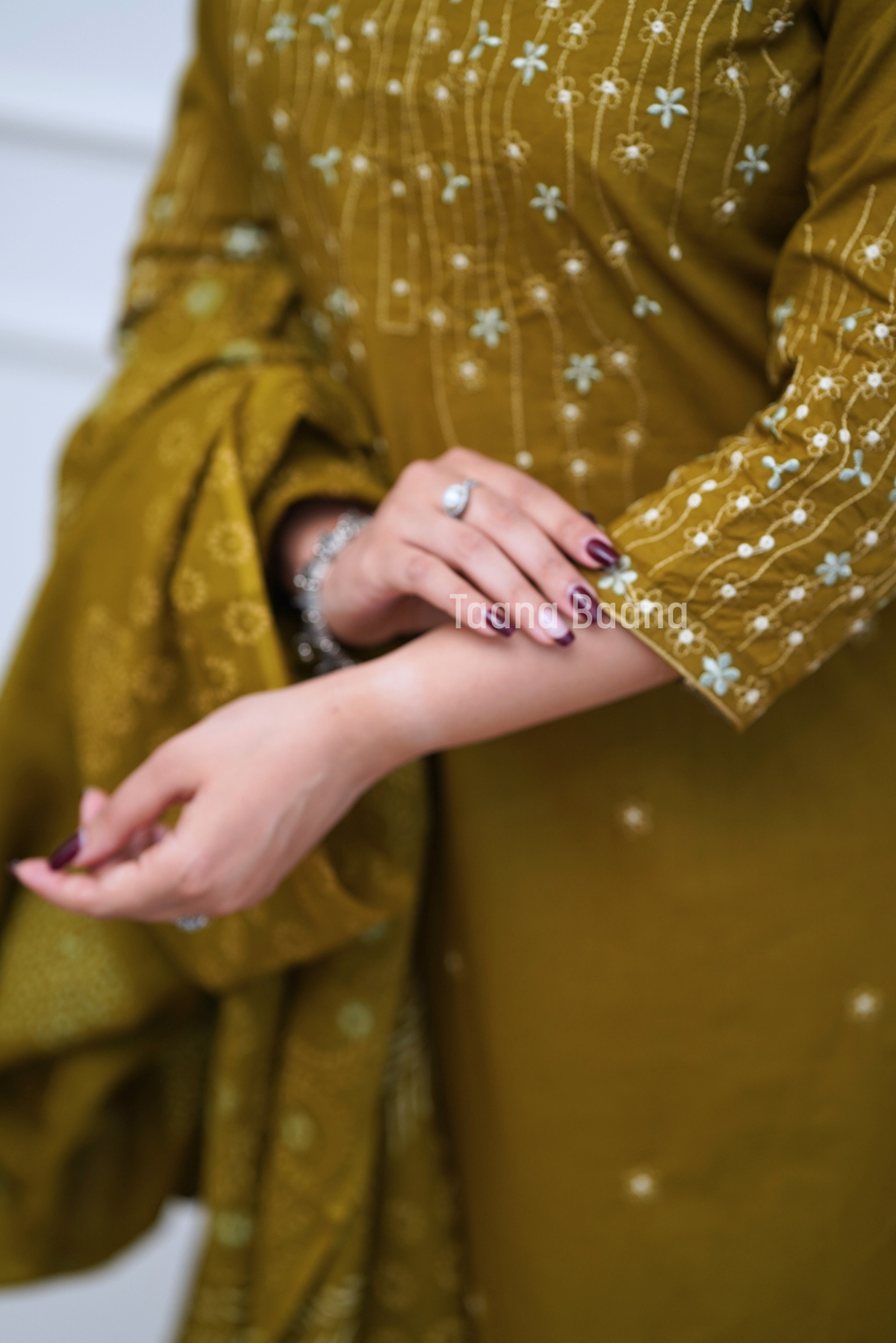 Dupatta Pant Set