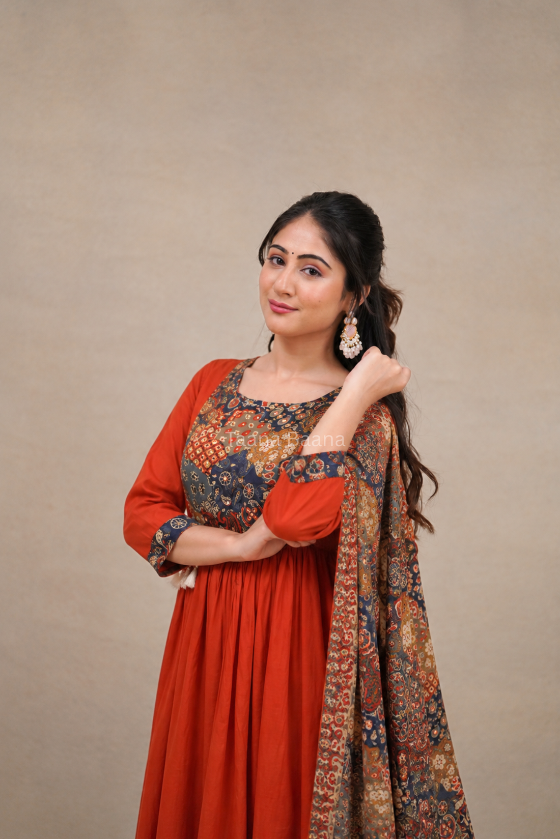 Dupatta Pant Set