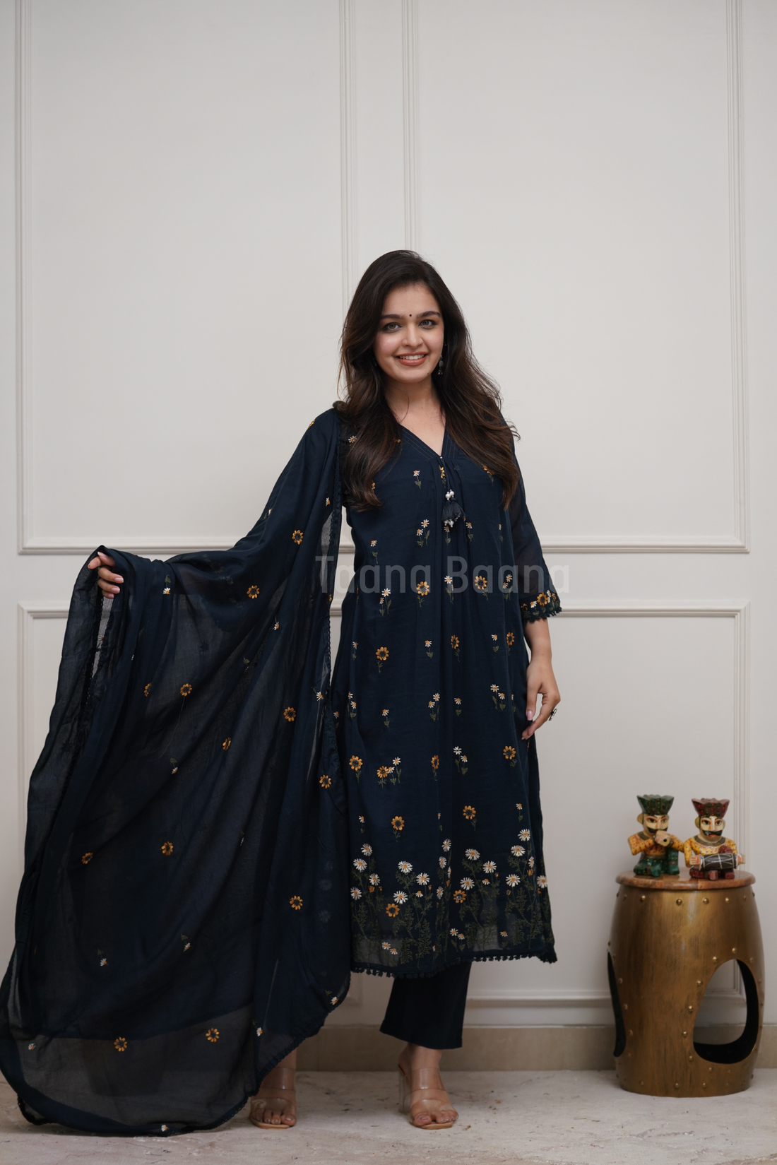 Dupatta Pant Set