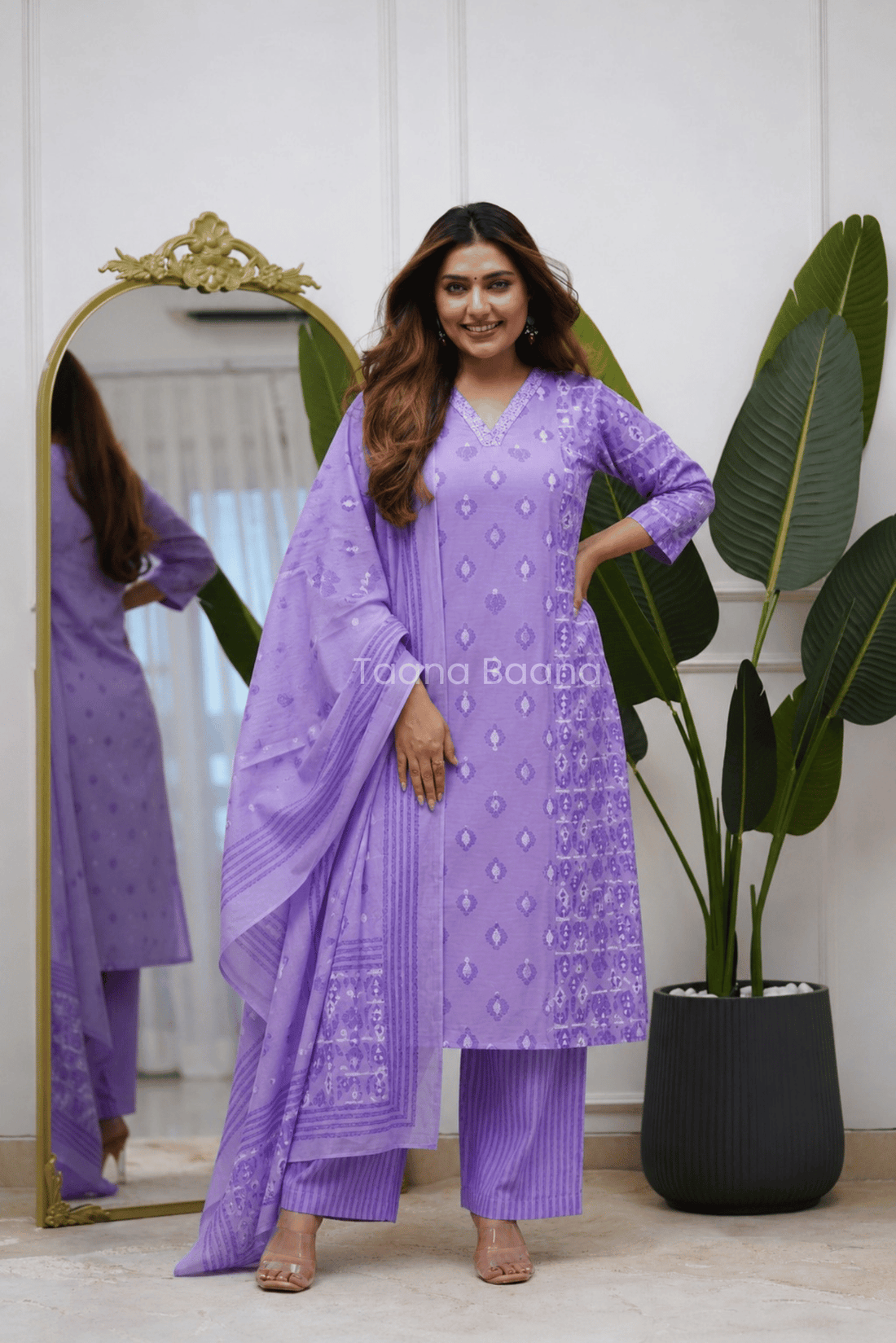 Dupatta Pant Set