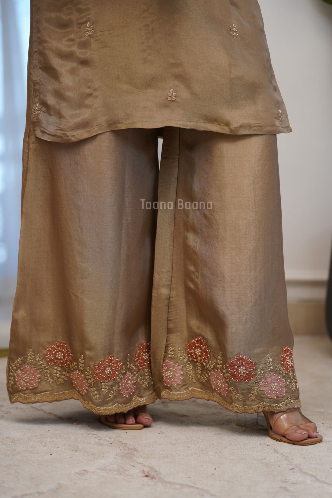 Dupatta Plazo Set