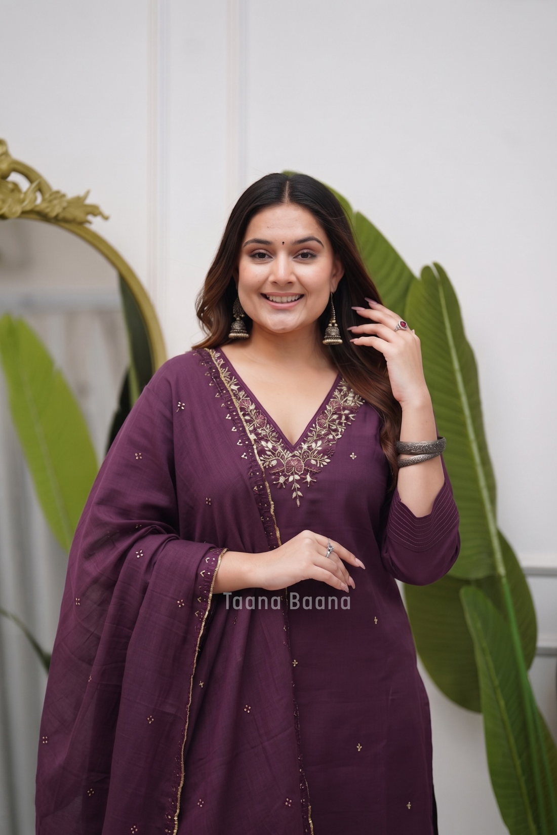 Dupatta Pant Set