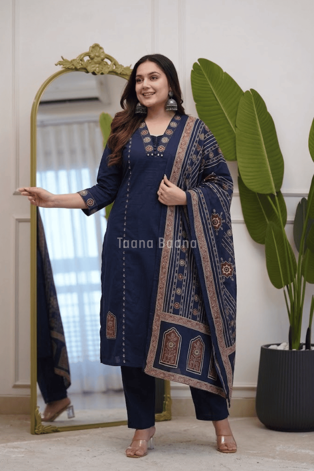 Dupatta Pant Set