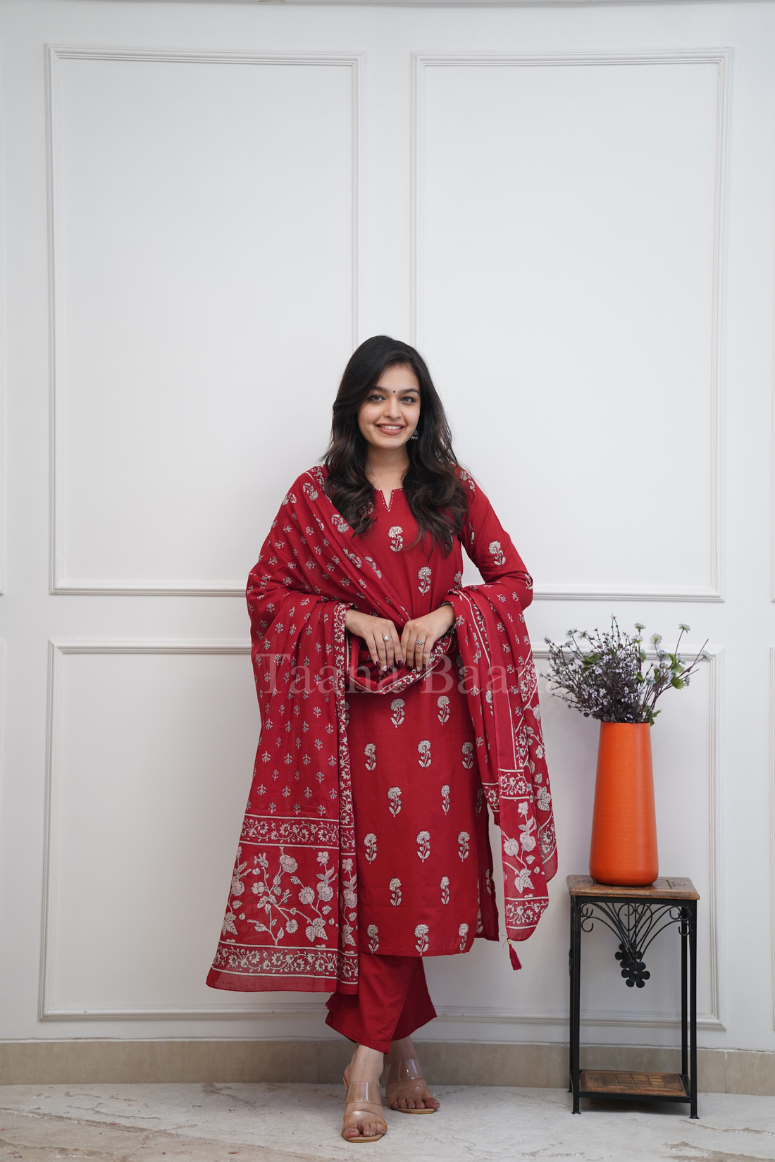 Dupatta Pant Set