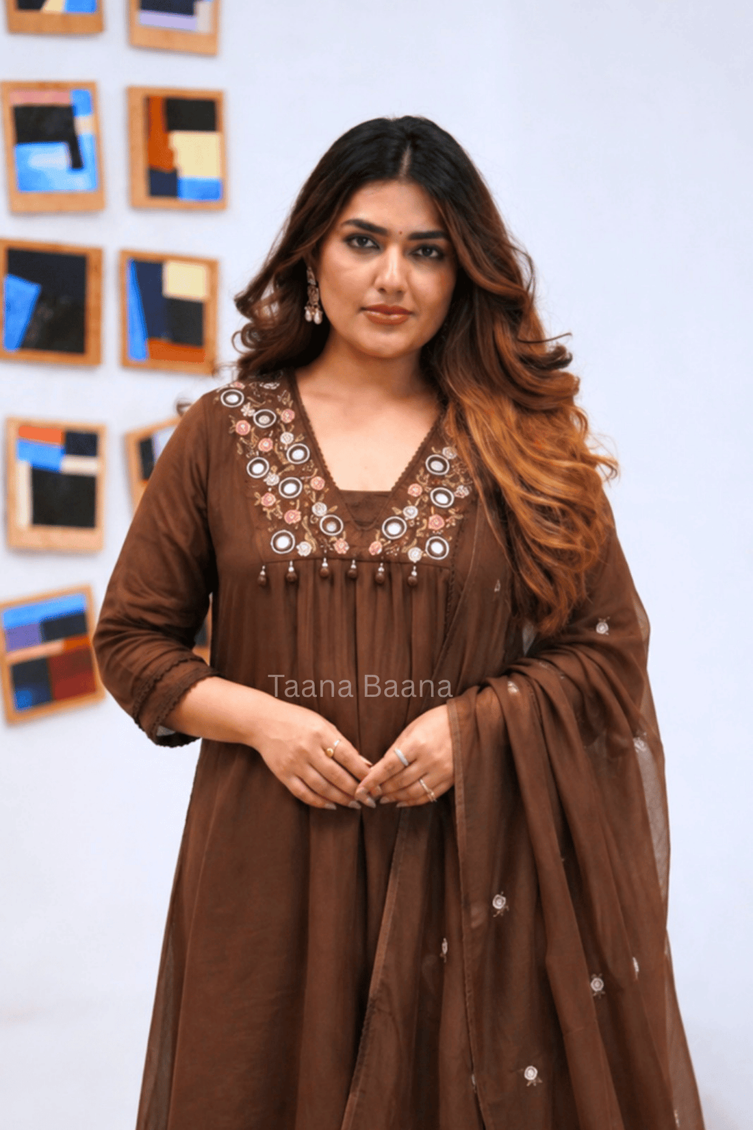 Dupatta Pant Set