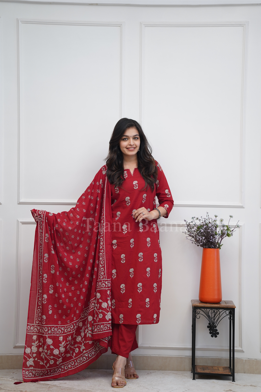 Dupatta Pant Set