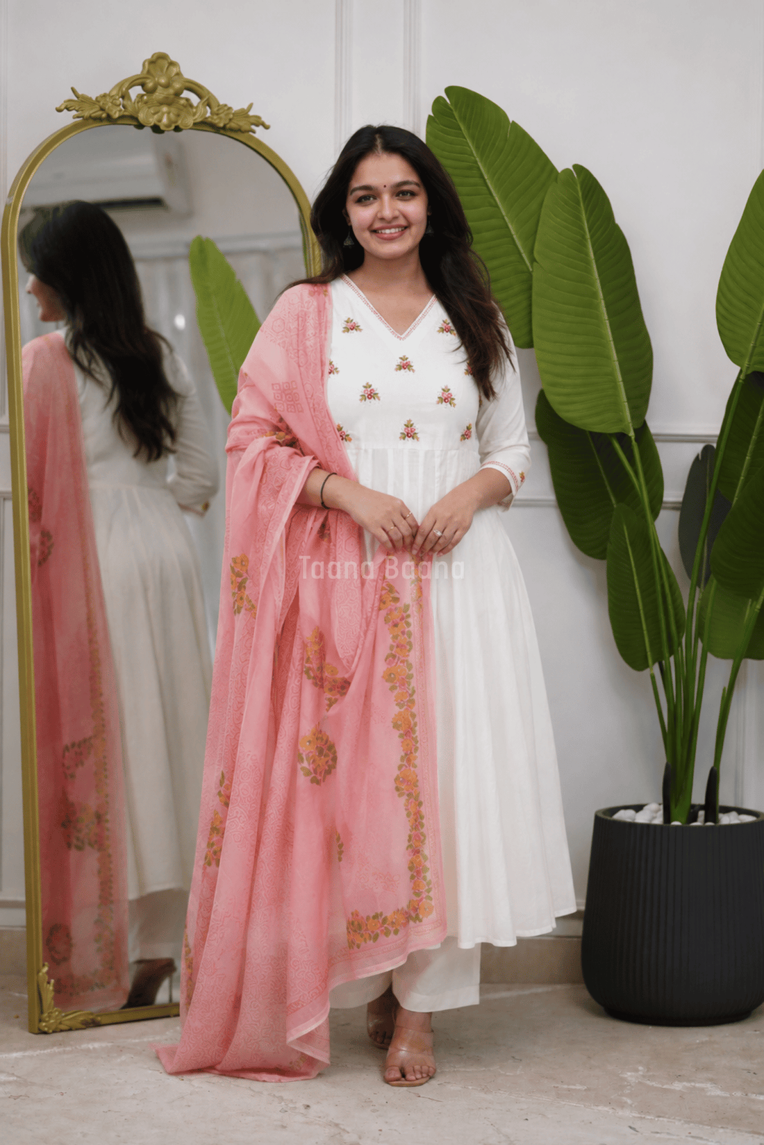 Dupatta Pant Set
