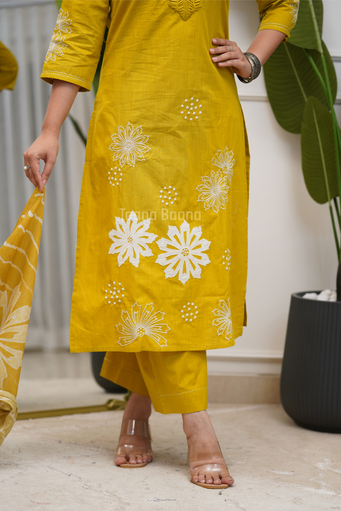 Dupatta Pant Set