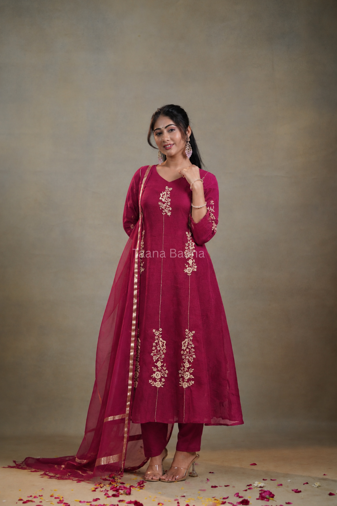 Dupatta Pant Set
