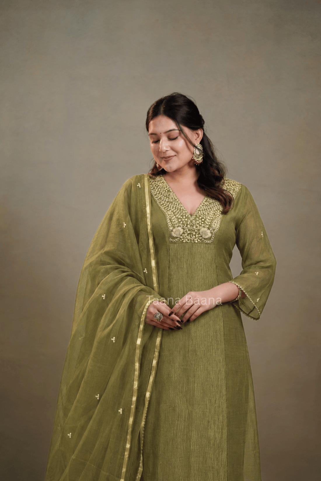 Dupatta Pant Set