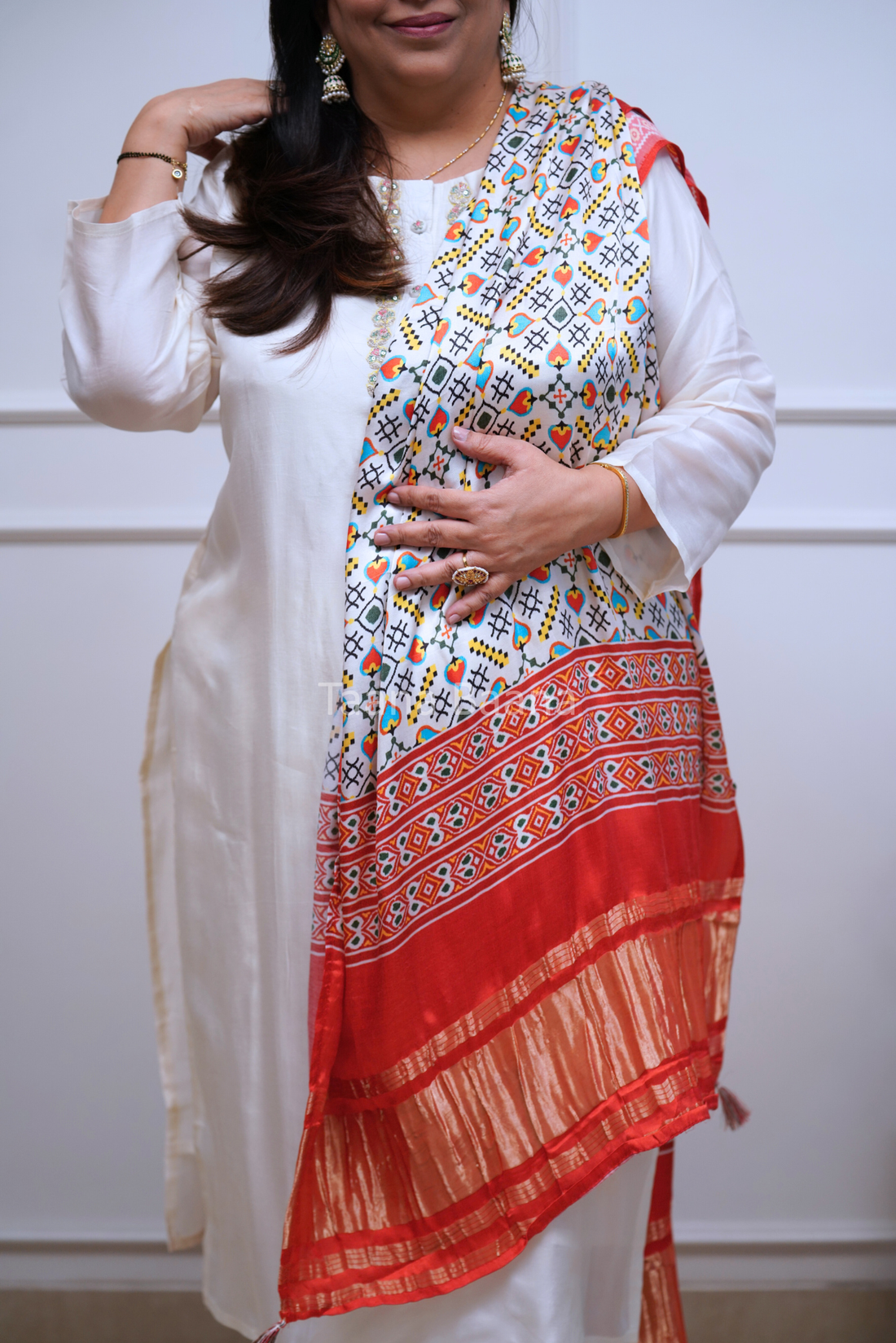Dupatta Pant Set