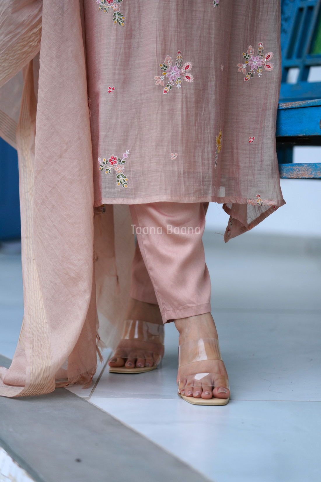 Dupatta Pant Set