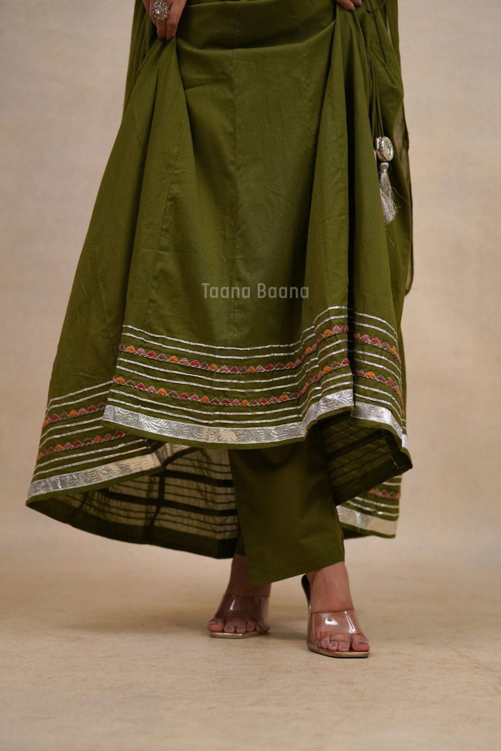 Anarkali Dupatta Set