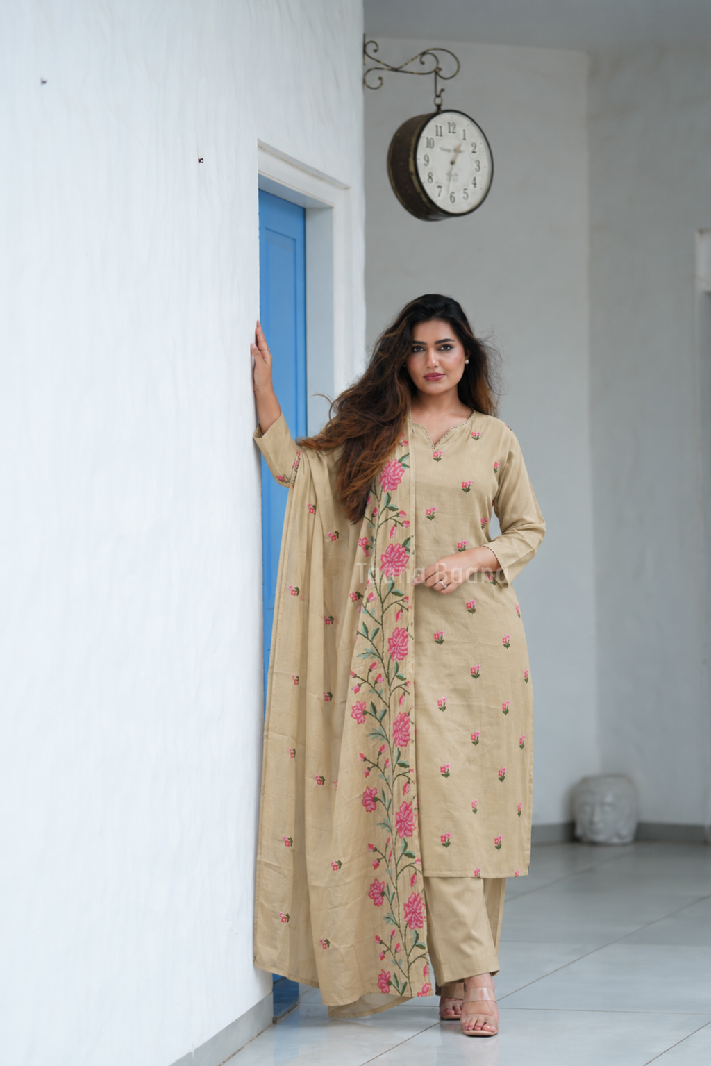 Dupatta Pant Set
