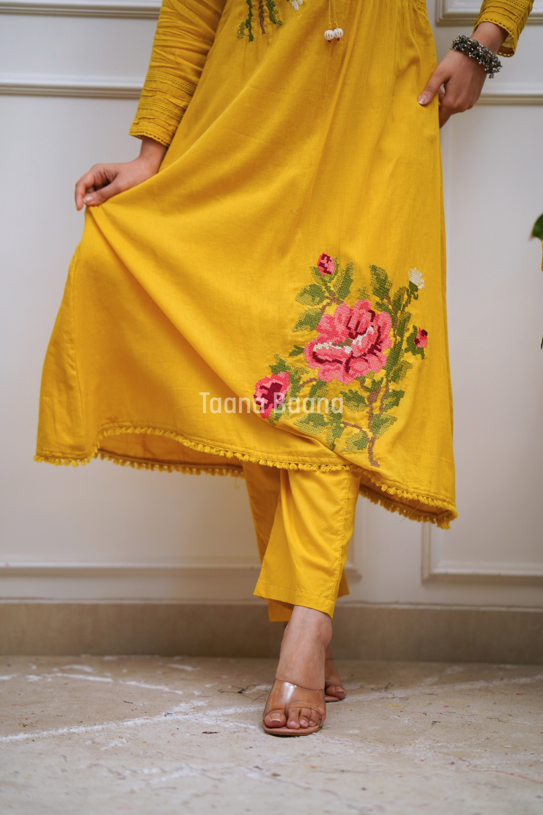 Dupatta Pant Set