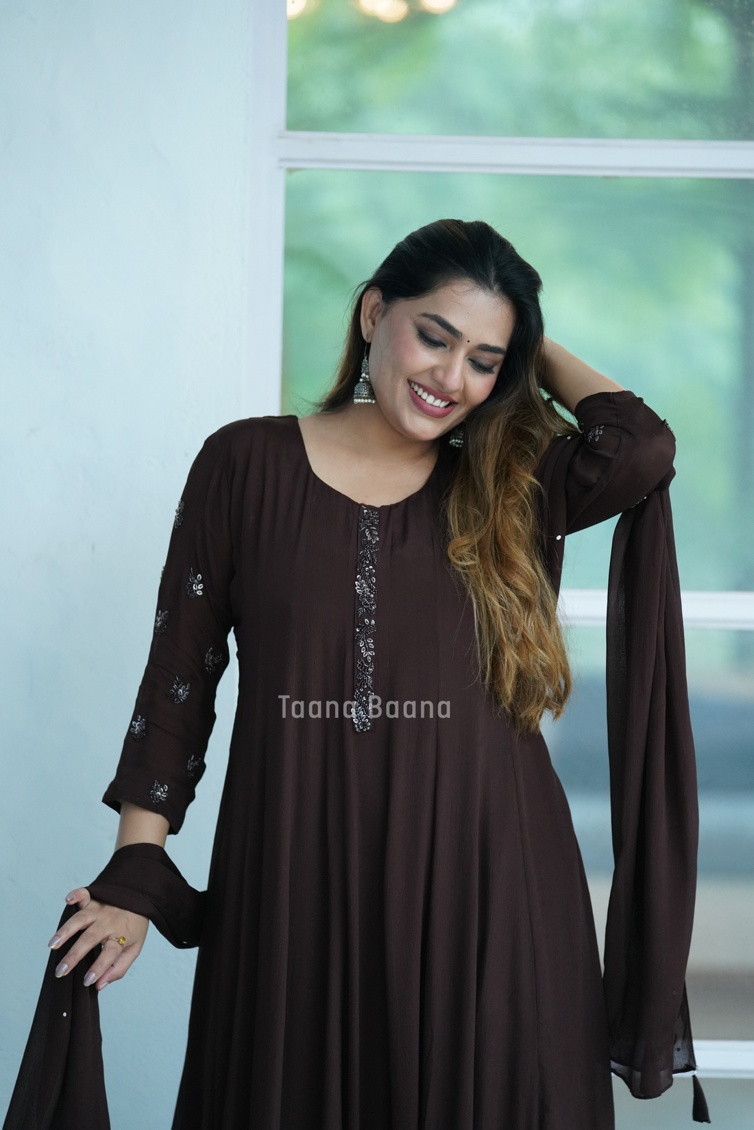 Anarkali Duppata Suit