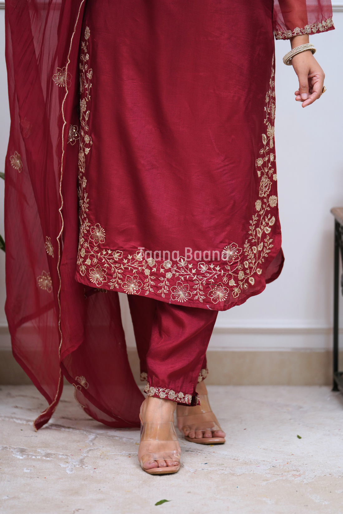 Dupatta Pant Set