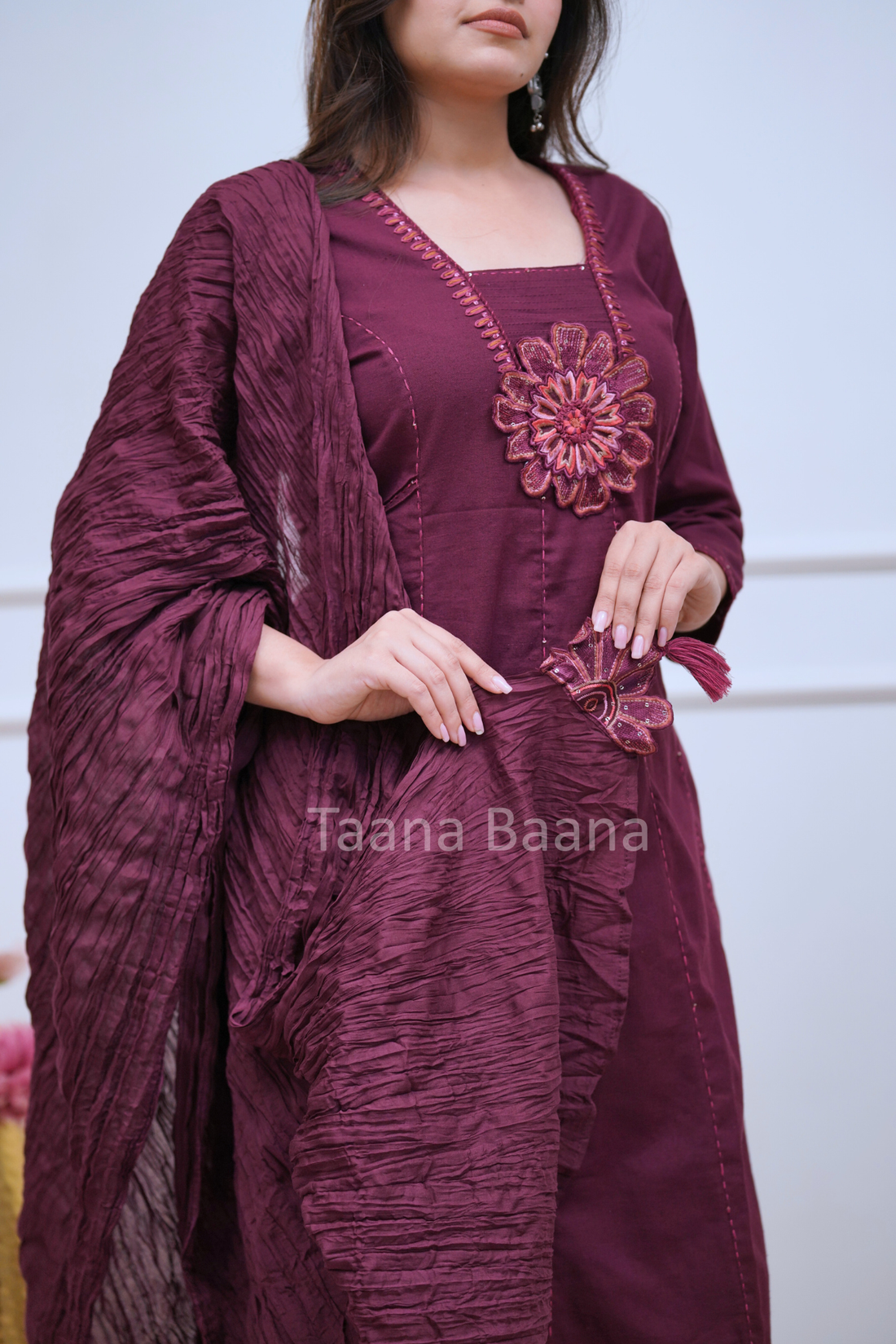 Dupatta Pant Set