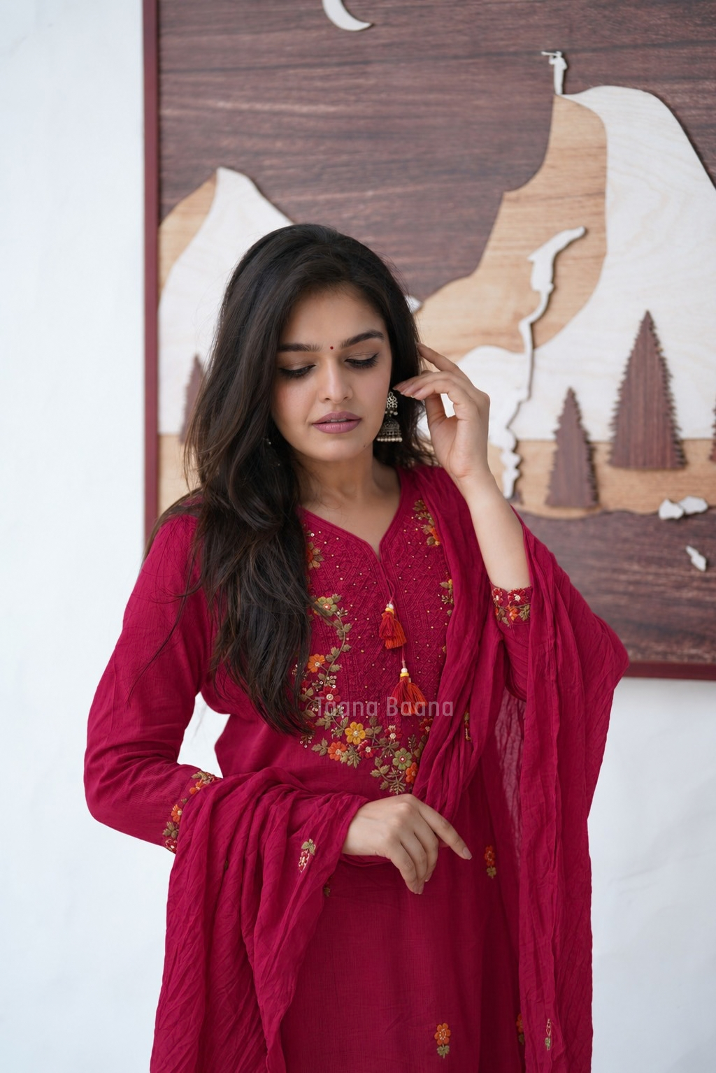 Dupatta Pant Set
