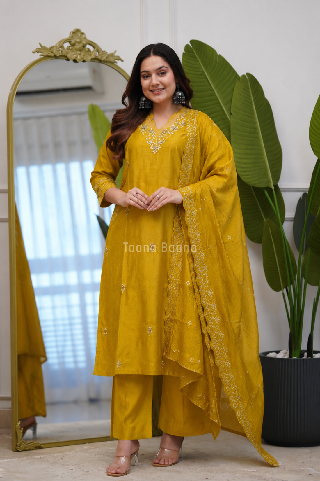 Dupatta Pant Set