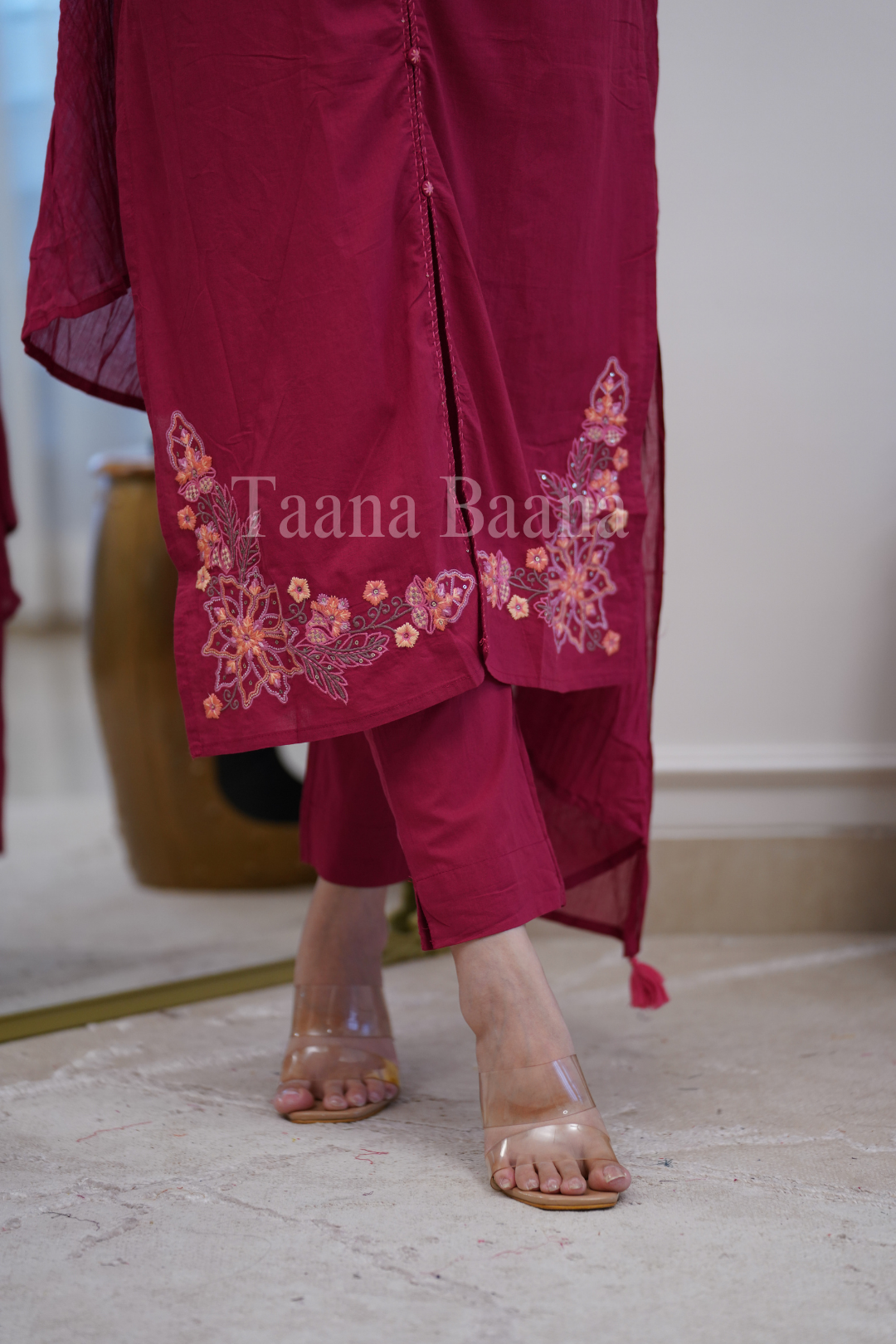 Dupatta Pant Set