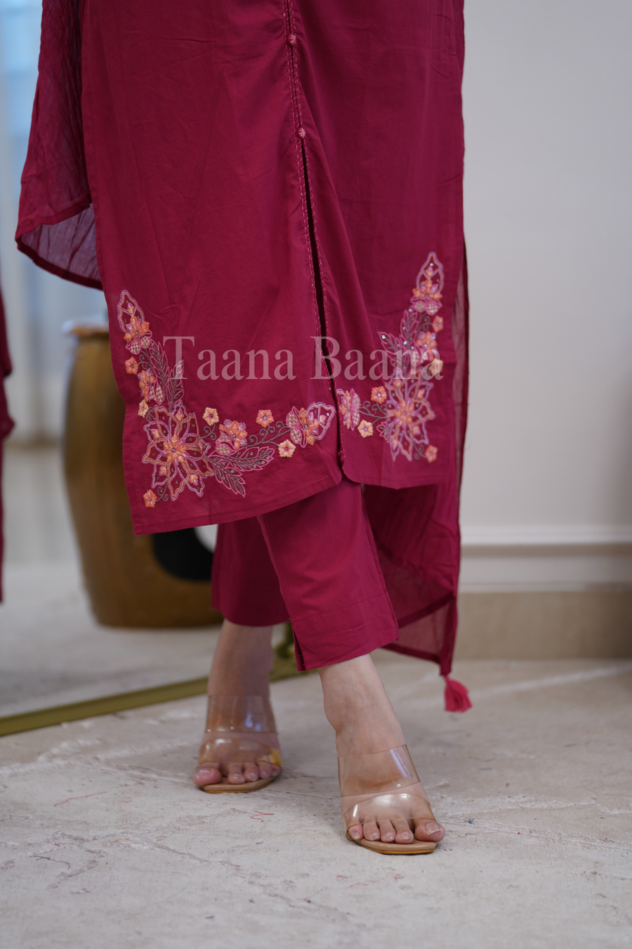 Dupatta Pant Set