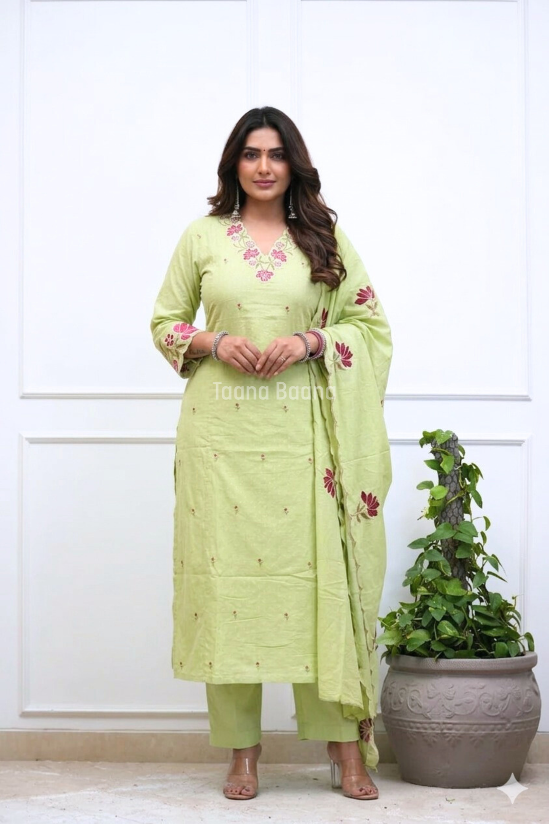 Dupatta Pant Set