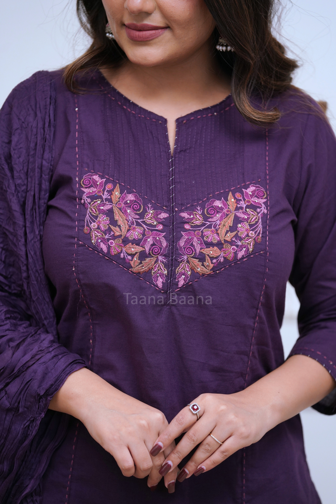 Dupatta Pant Set
