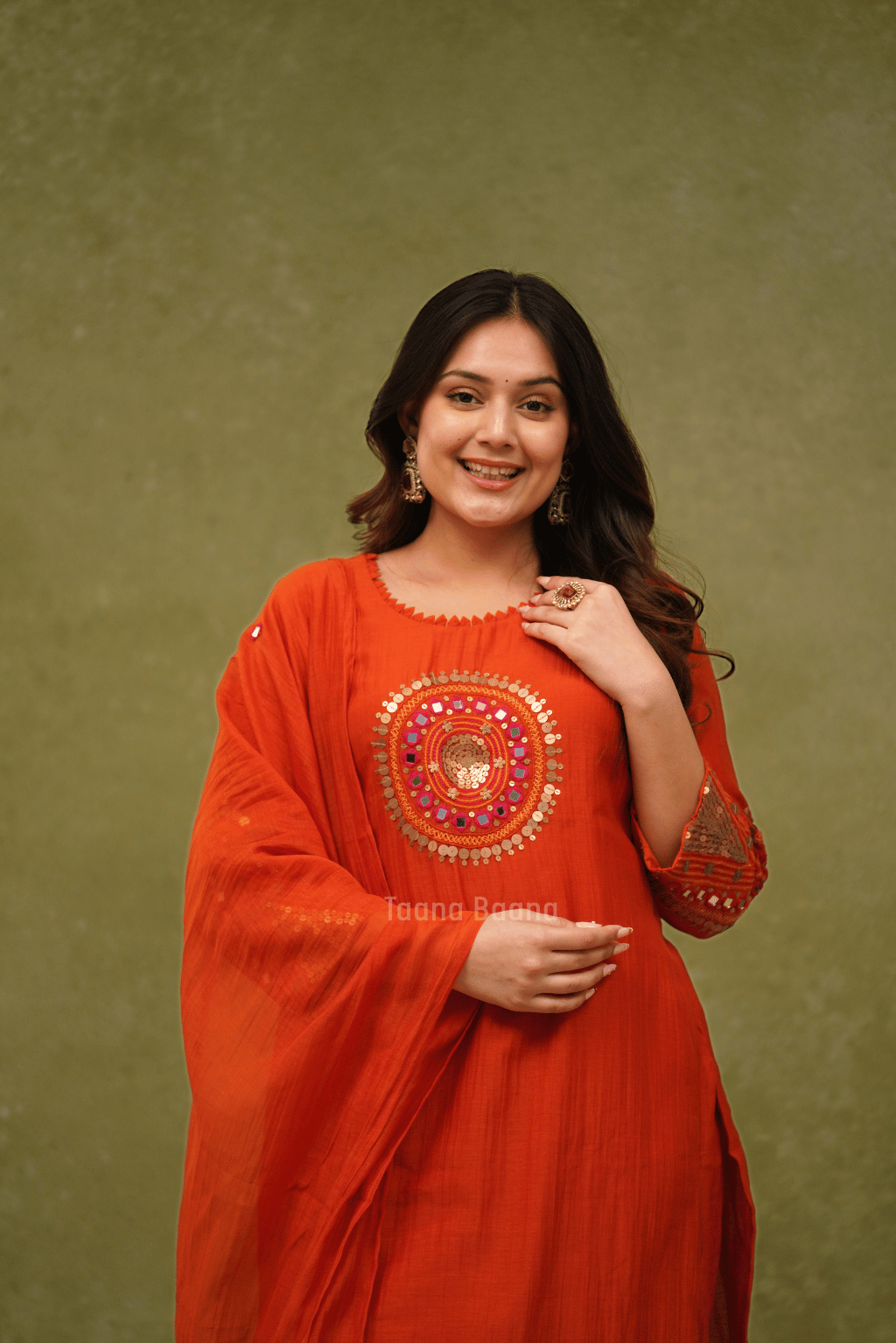 Dupatta Pant Set