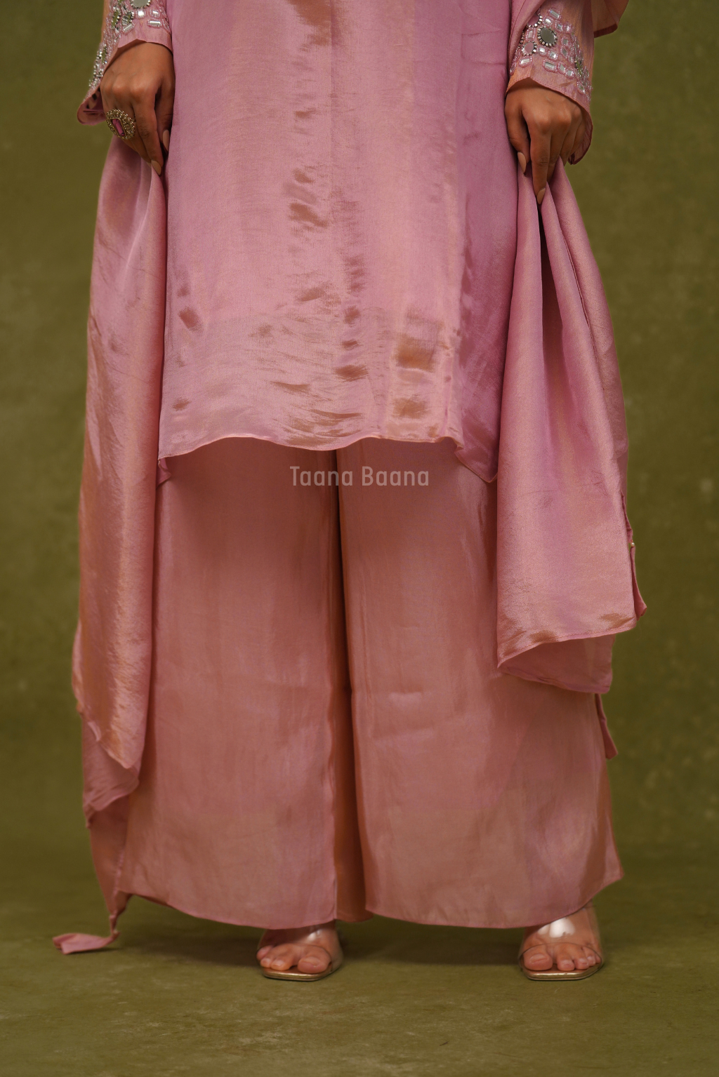 Dupatta Plazo Set