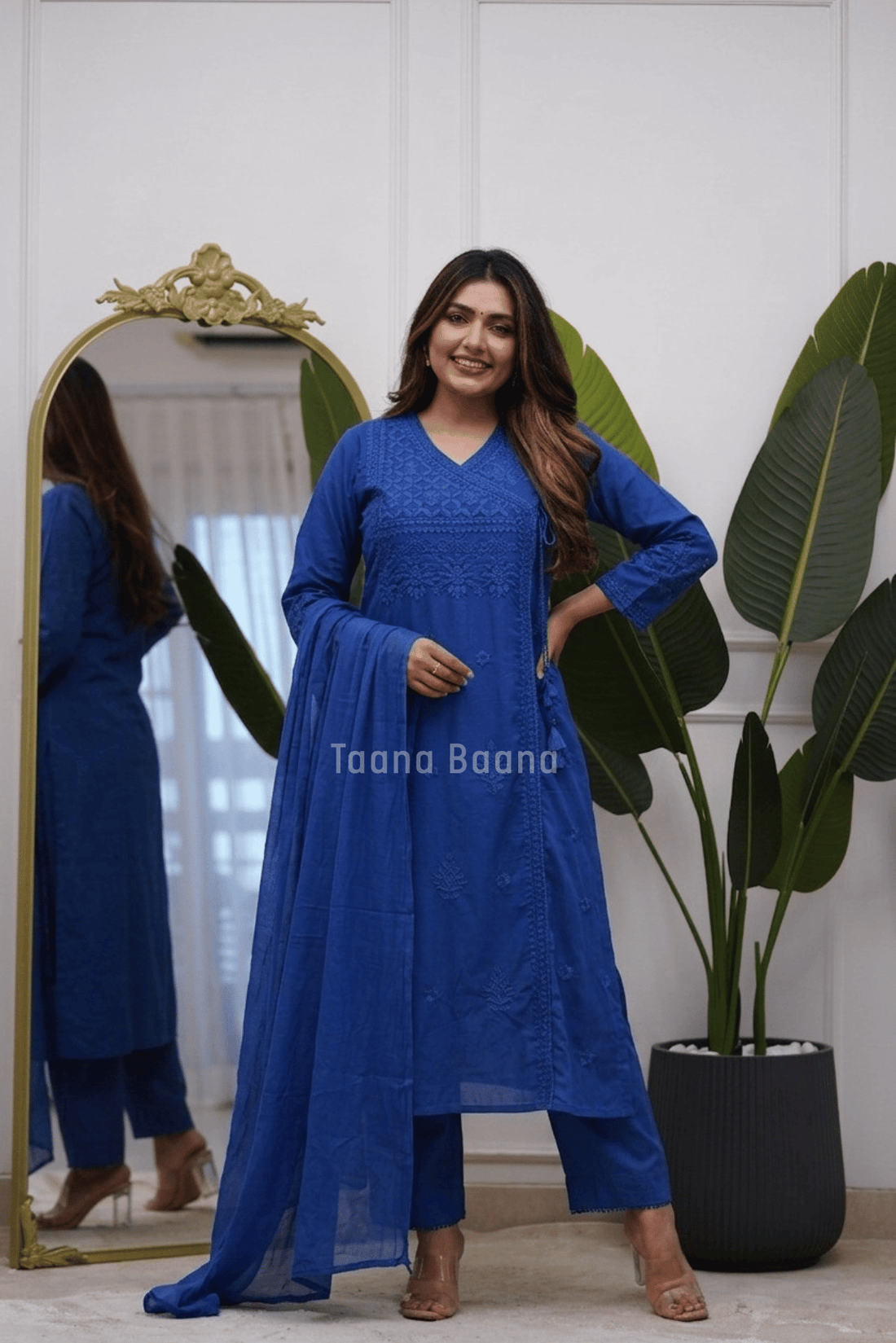 Dupatta Pant Set